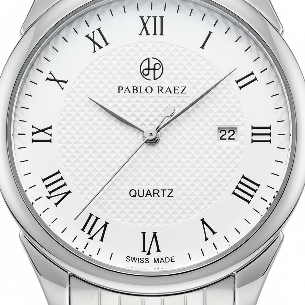 Classic Raez Silver White 40mm