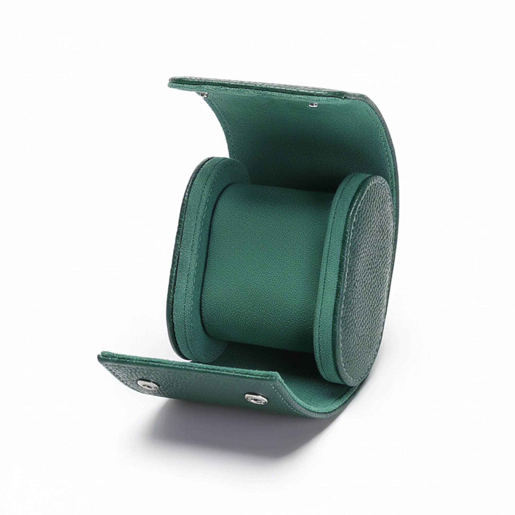 Case Premium em Couro Verde 1 Slot - Pablo Raez